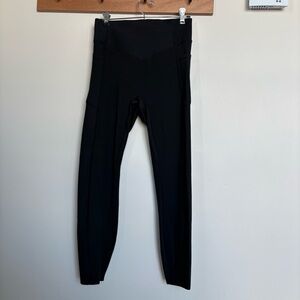 Halara Butt Lift Sculpt Leggings Black 7/8 Length High Rise Compression M